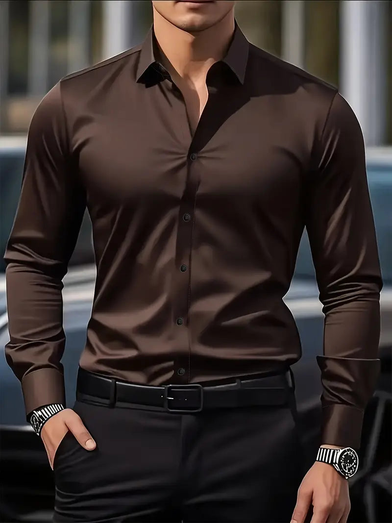 Oscar - Breathable long-sleeve shirt