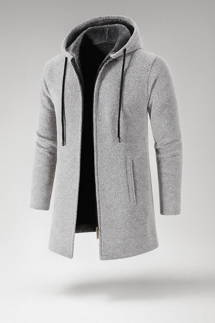 Dean - Fleece Padded Hooded Cardigan