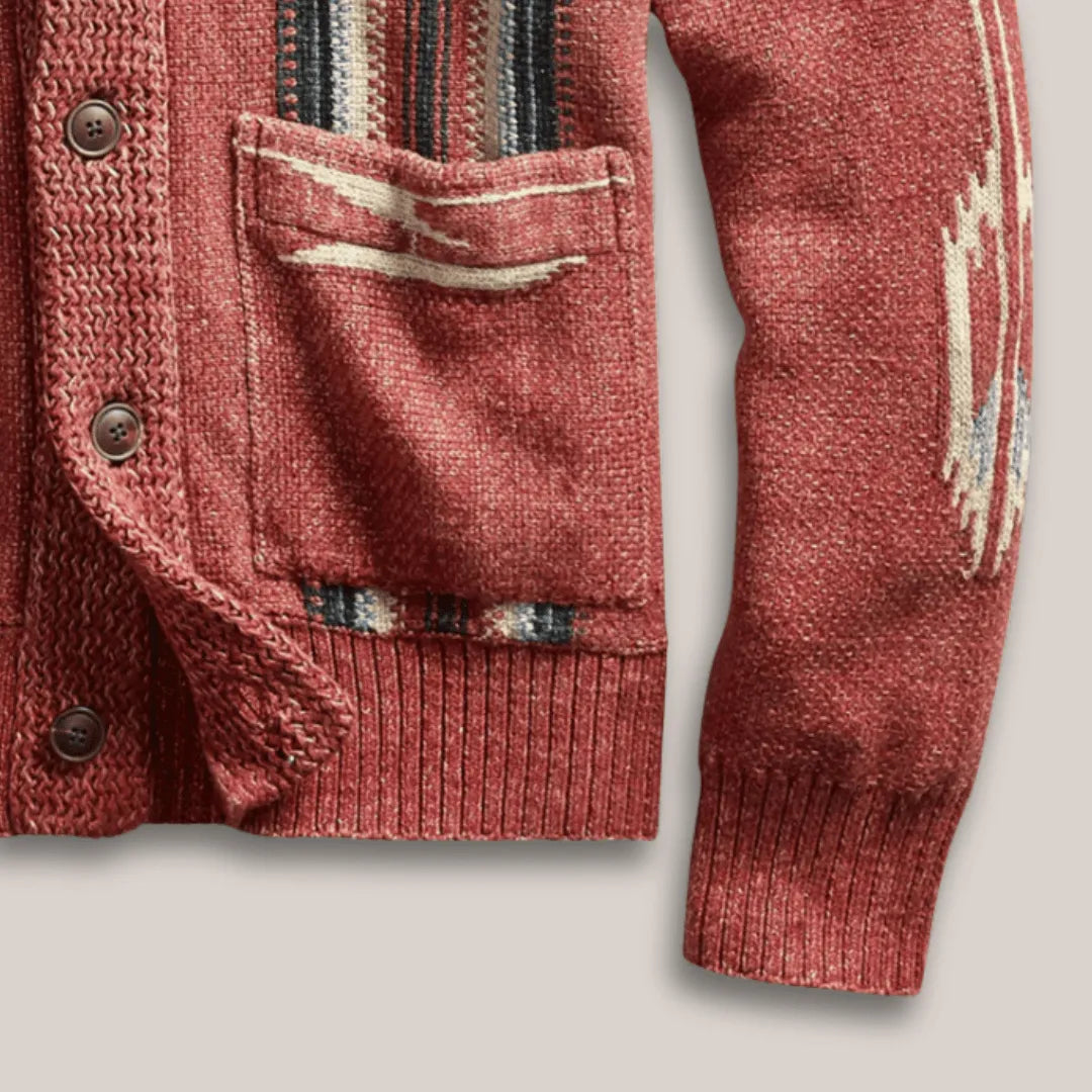 Texas Vintage Wool Cardigan
