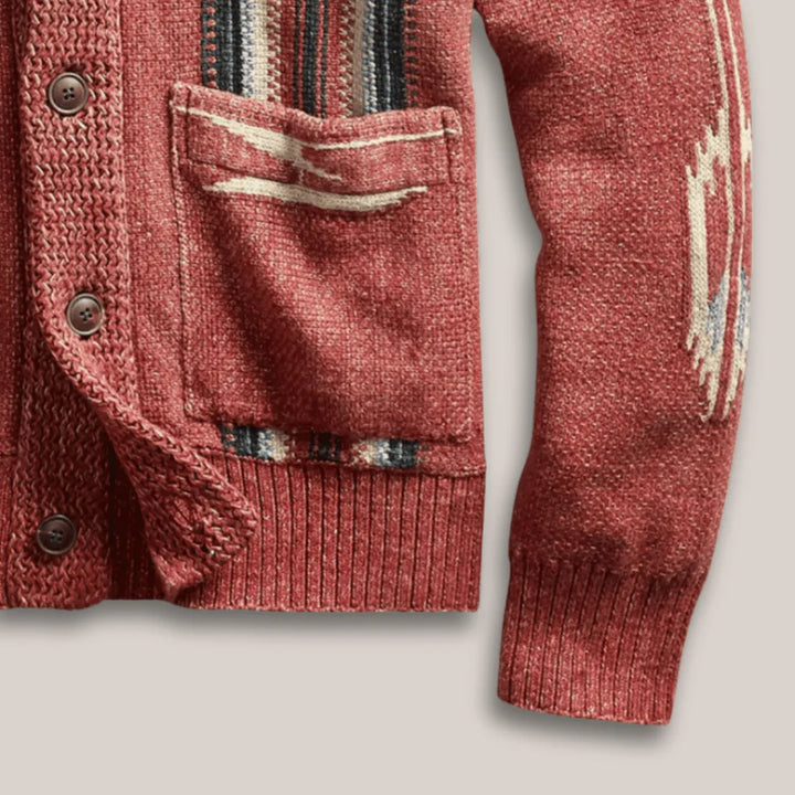 Texas Vintage Wool Cardigan