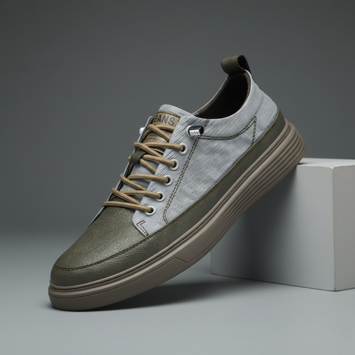 Ezra  – Genuine Leather Sneakers