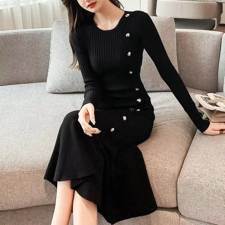 Pamela - Pearl-detailed dress