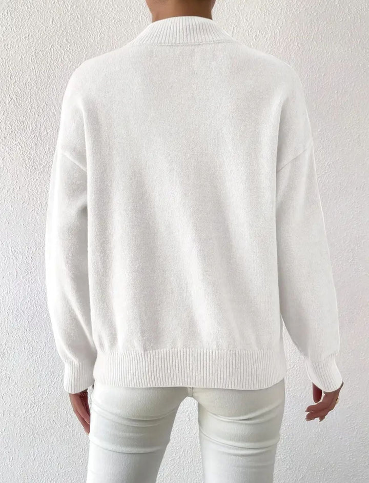 Sadie - Elegant high-neck knit