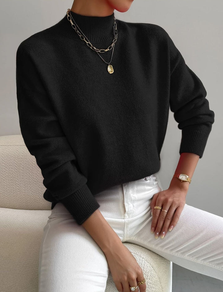 Sadie - Elegant high-neck knit