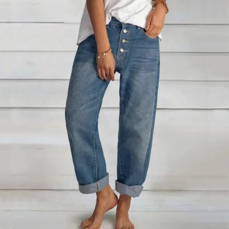 Tove - Stylish High Waist Jeans