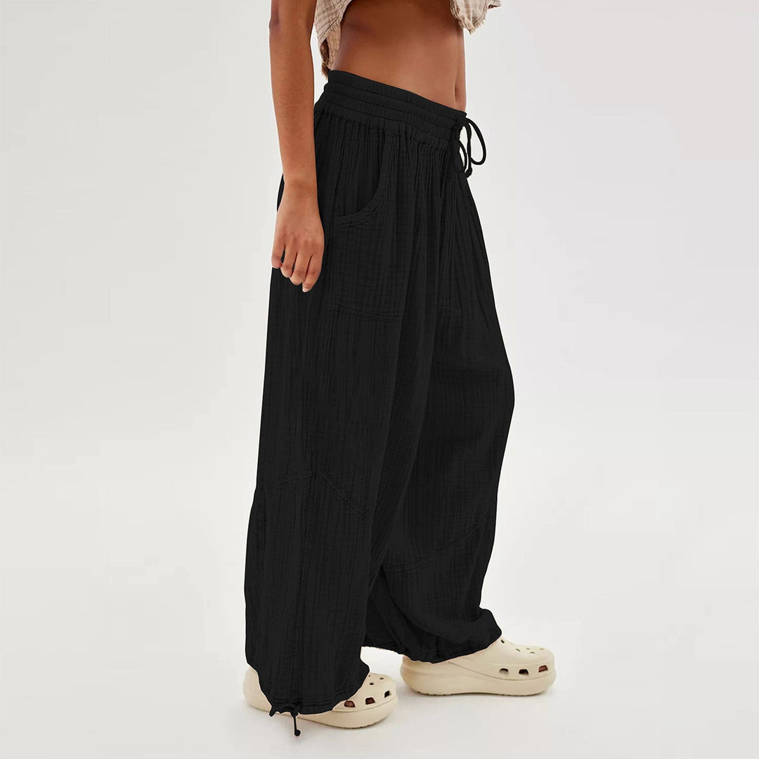 Sienna - Textured Solid Women's Pants