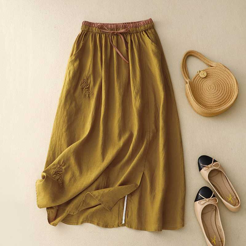 Melissa - Linen Skirt