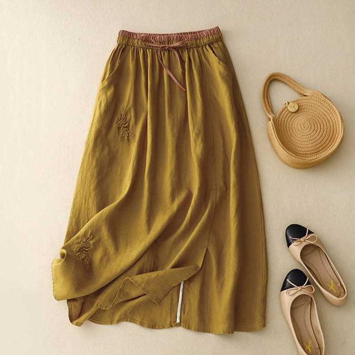 Melissa - Linen Skirt