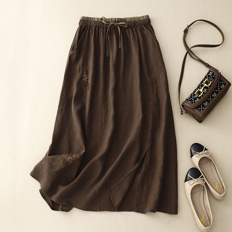 Melissa - Linen Skirt