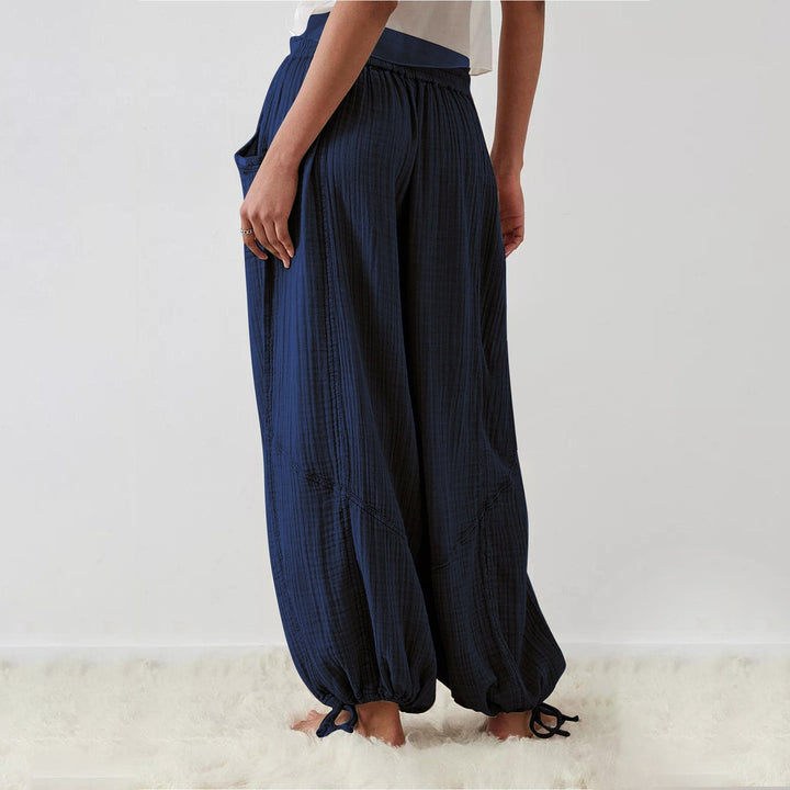 Sienna - Textured Solid Women's Pants