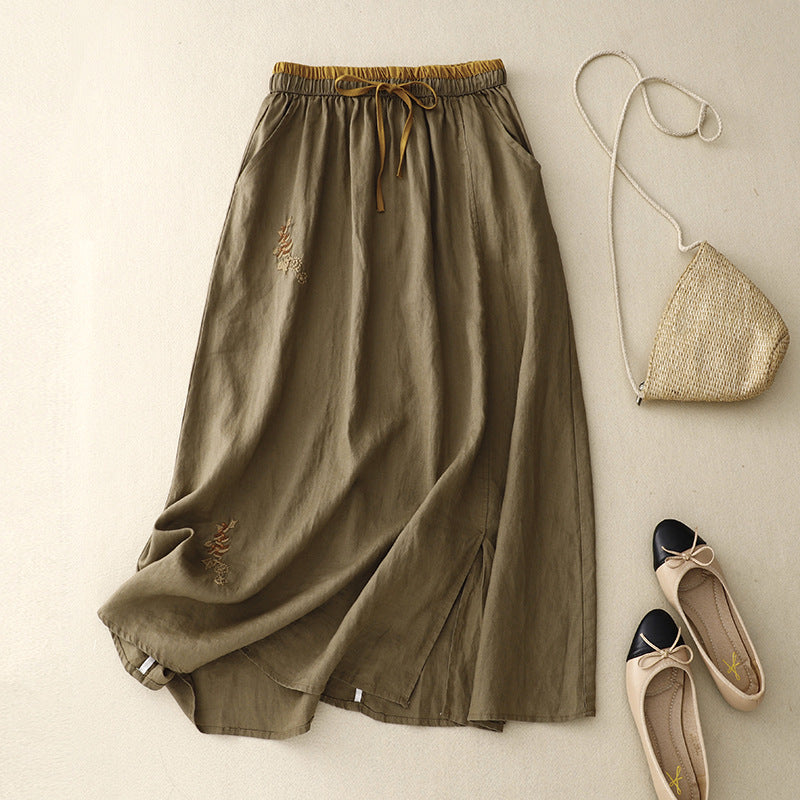 Melissa - Linen Skirt