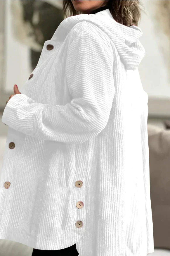 Virginia - Corduroy Hooded Jacket