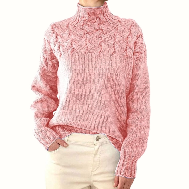 Storm - Cozy Turtleneck Knit Sweater