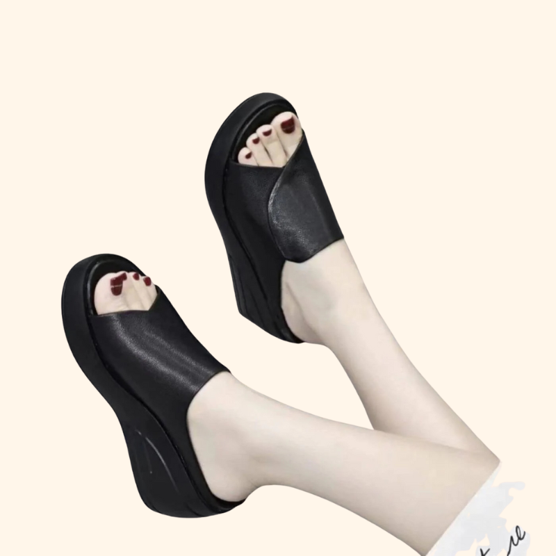 Rose – Slip-on Wedge Sandals