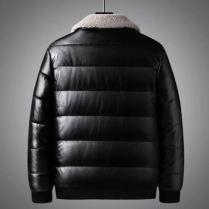 Brody - Padded Shearling Jacket