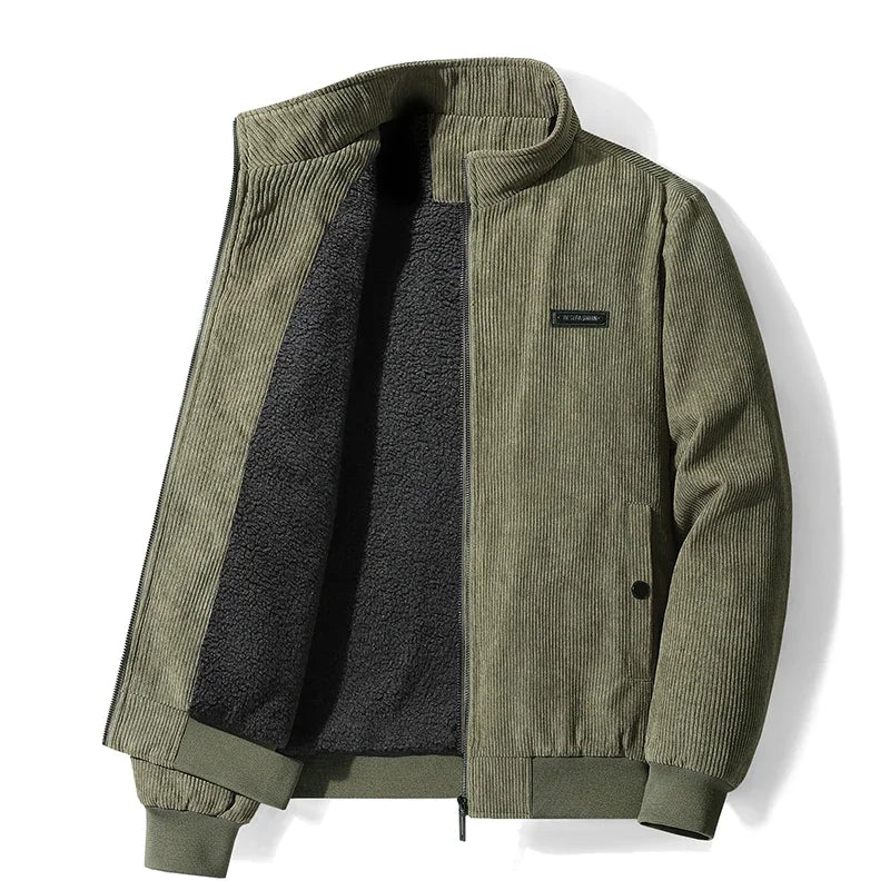 Jimmy - Fleece-lined corduroy jacket