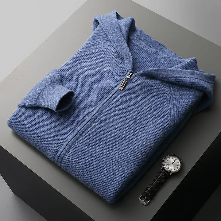 Charlie - Merino Wool Zip-Up Jacket