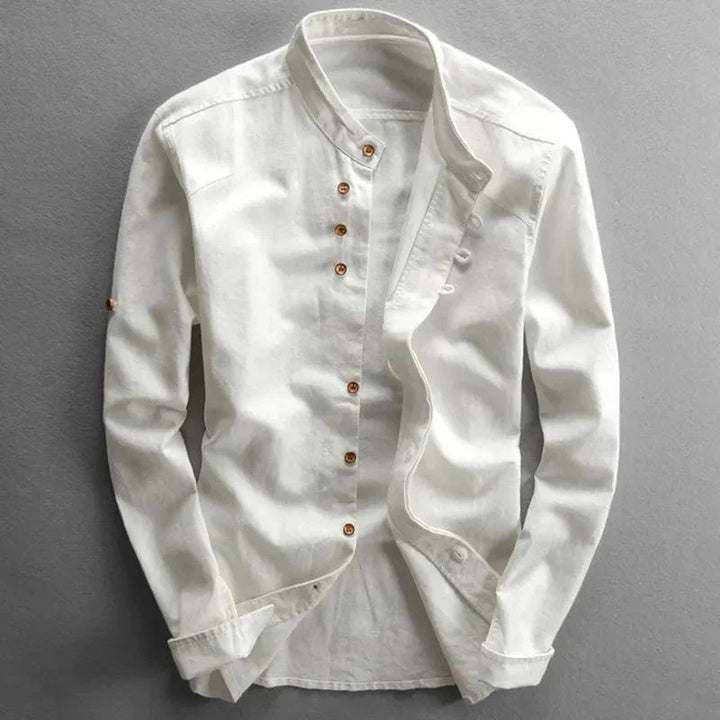 Samuel - Slim Fit Linen Shirt