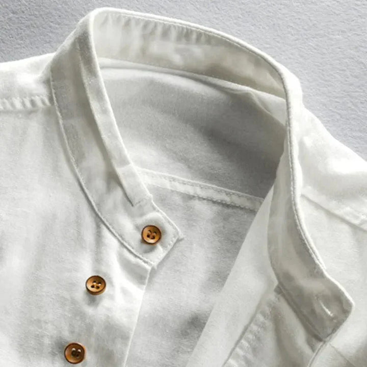 Samuel - Slim Fit Linen Shirt