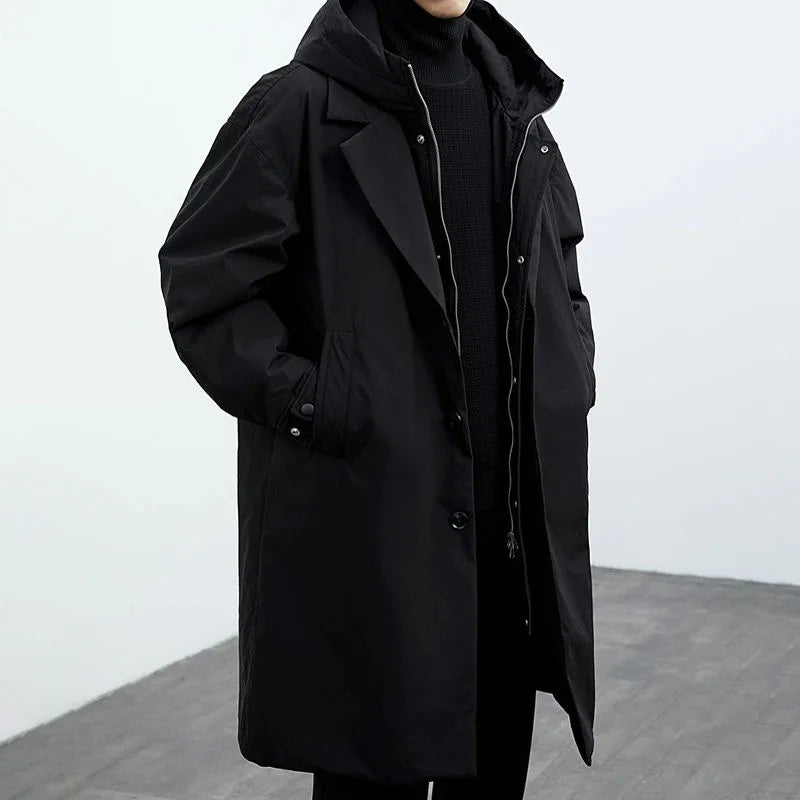 Lawrence - Chic Long Overcoat