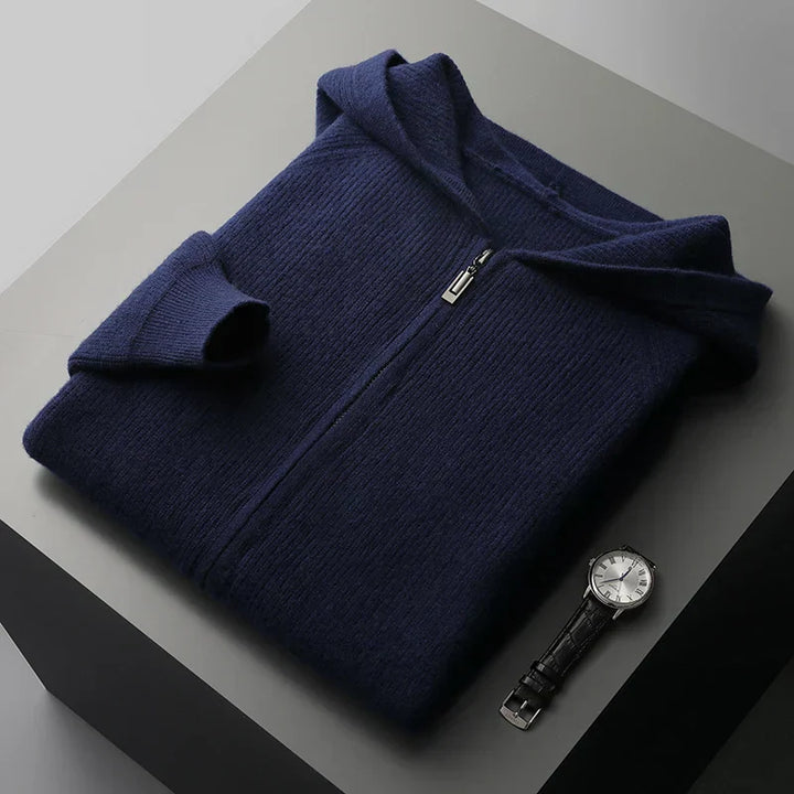 Charlie - Merino Wool Zip-Up Jacket
