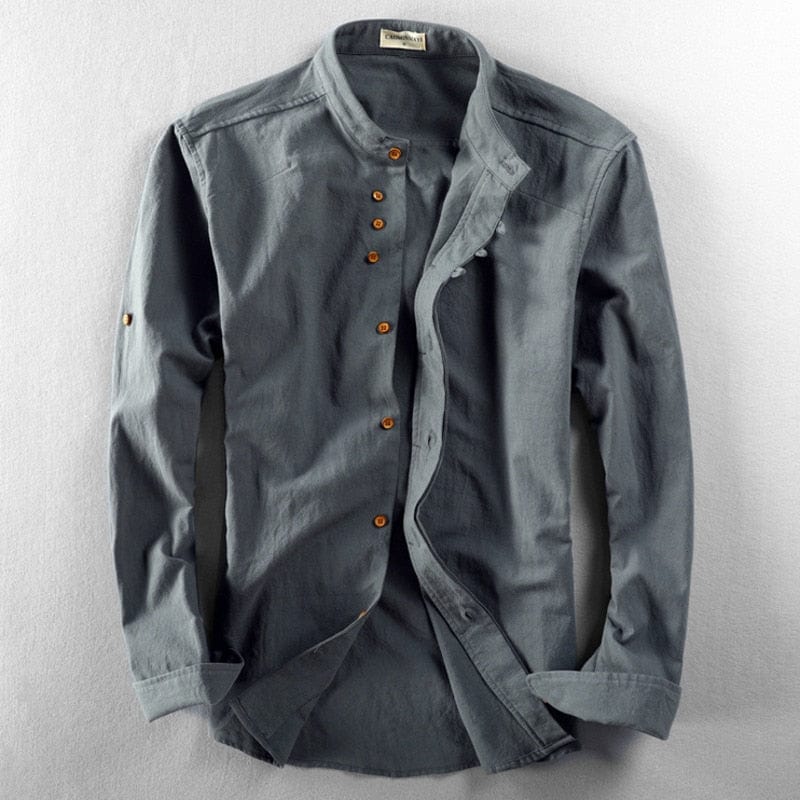 Samuel - Slim Fit Linen Shirt