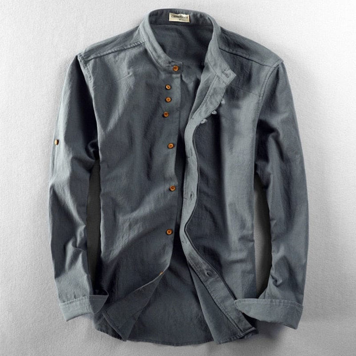 Samuel - Slim Fit Linen Shirt