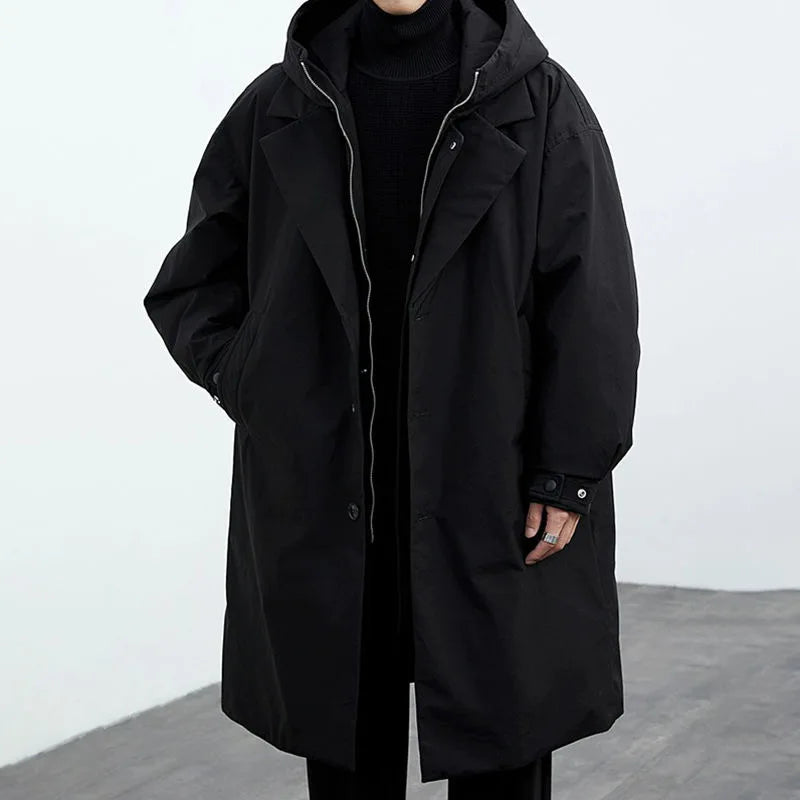 Lawrence - Chic Long Overcoat