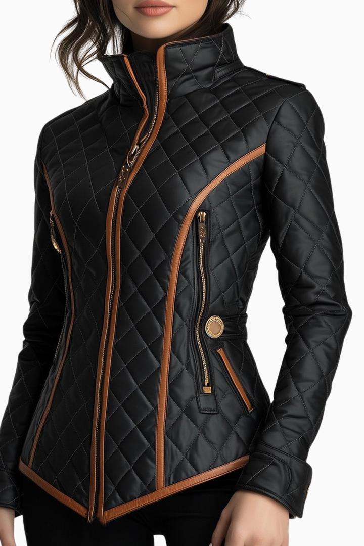 Trinity - Diamond-quilted Padded Jacket