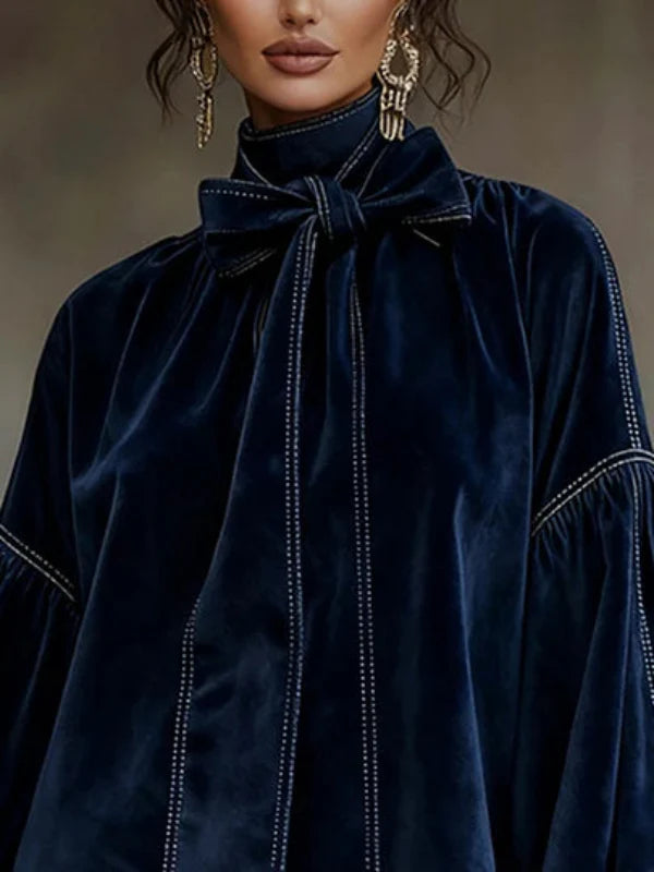 Emery - Velvet Mini Dress