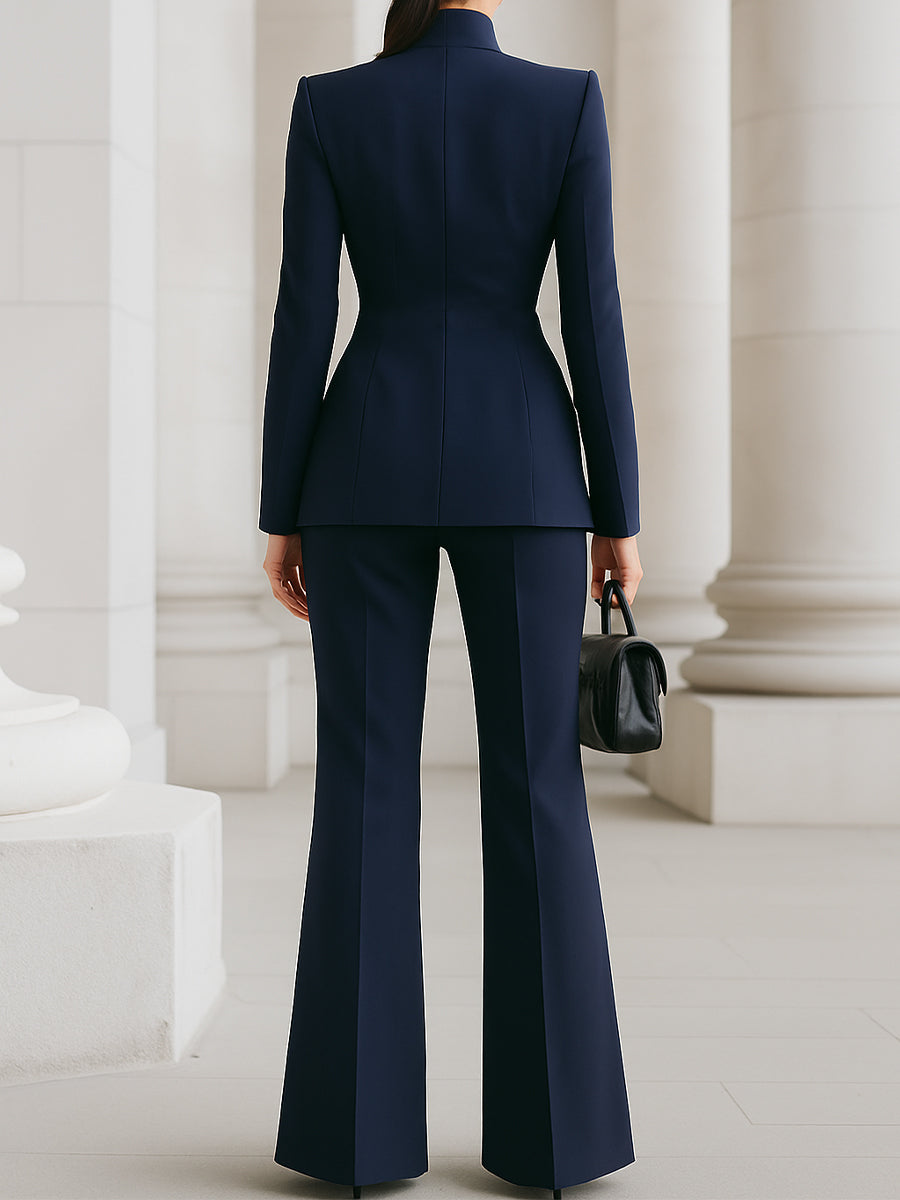 Helena - Elegant Blazer & Trouser Suit Set