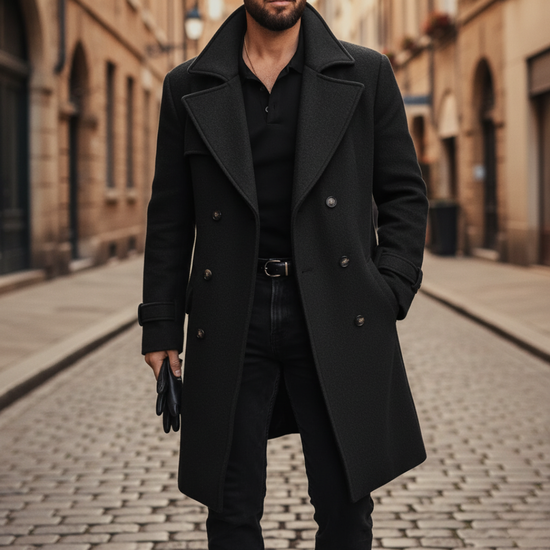 Morris - Double-Breasted Winter Wool Coat