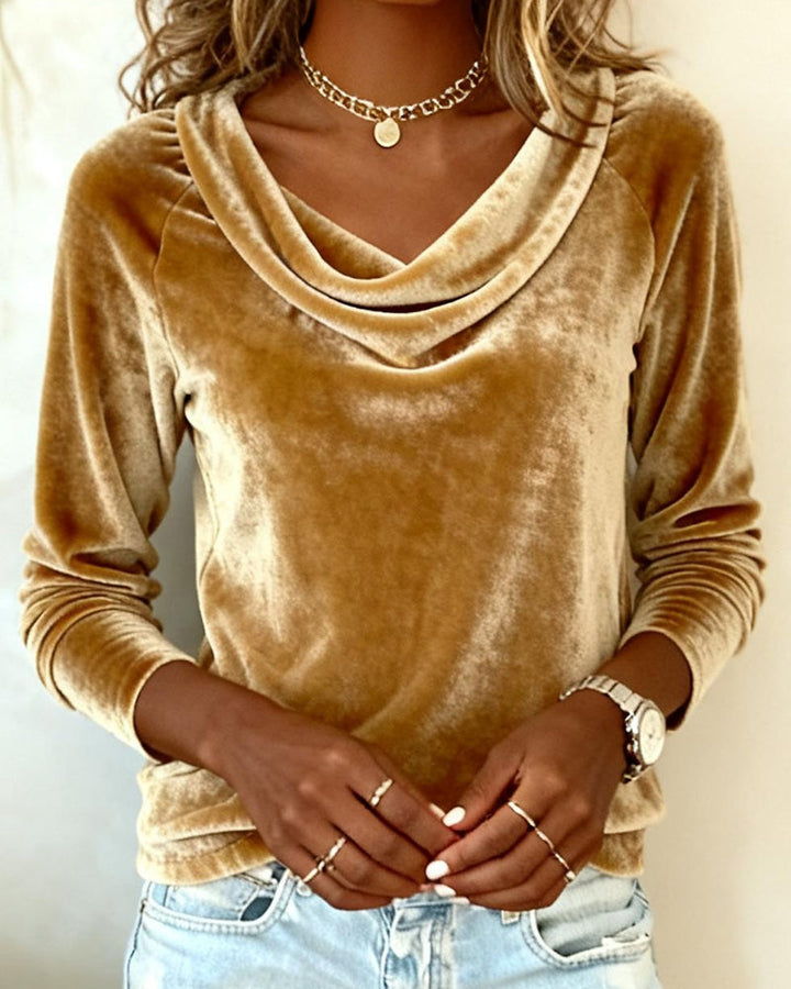 Whitney - Long Sleeve Velvet