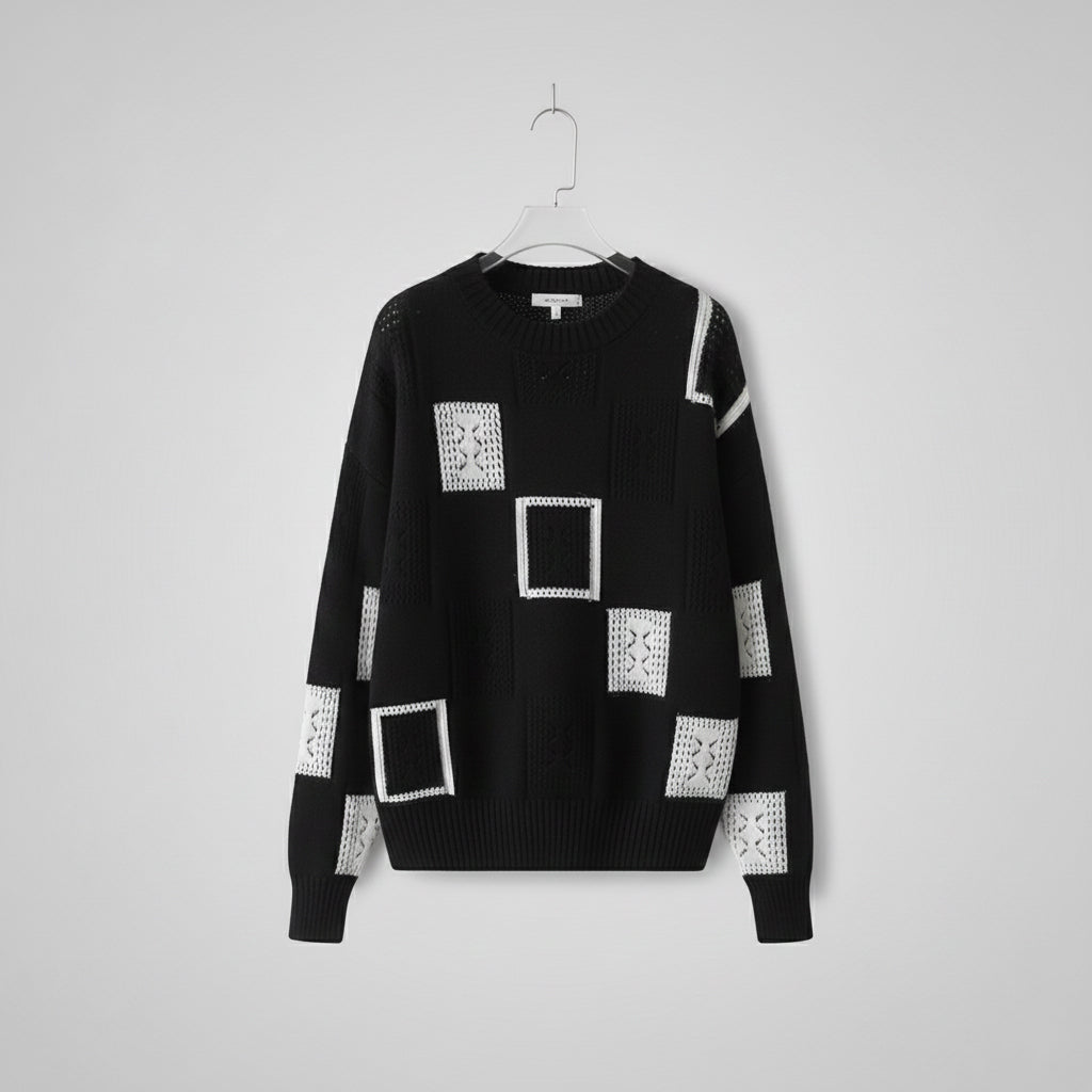 Charlotte - Chic Geometric Sweater