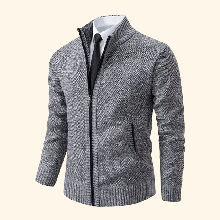 Daniel - Premium slim-fit knitted cardigan