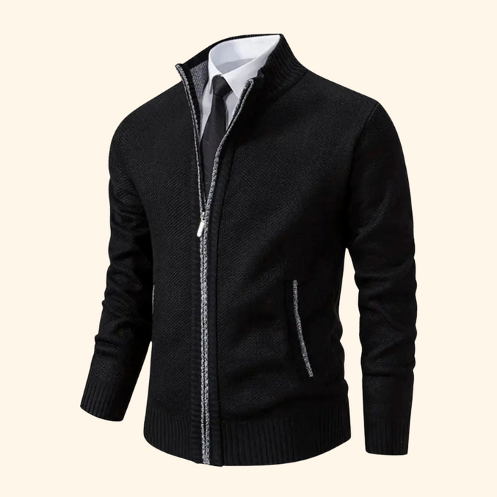 Daniel - Premium slim-fit knitted cardigan