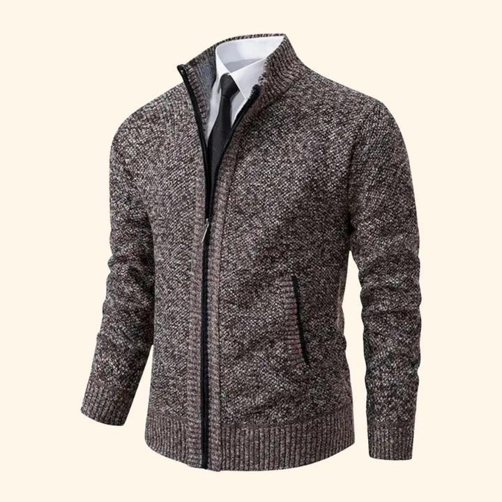 Daniel - Premium slim-fit knitted cardigan