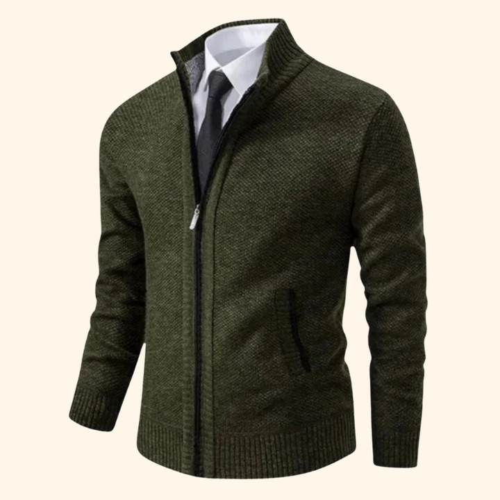 Daniel - Premium slim-fit knitted cardigan