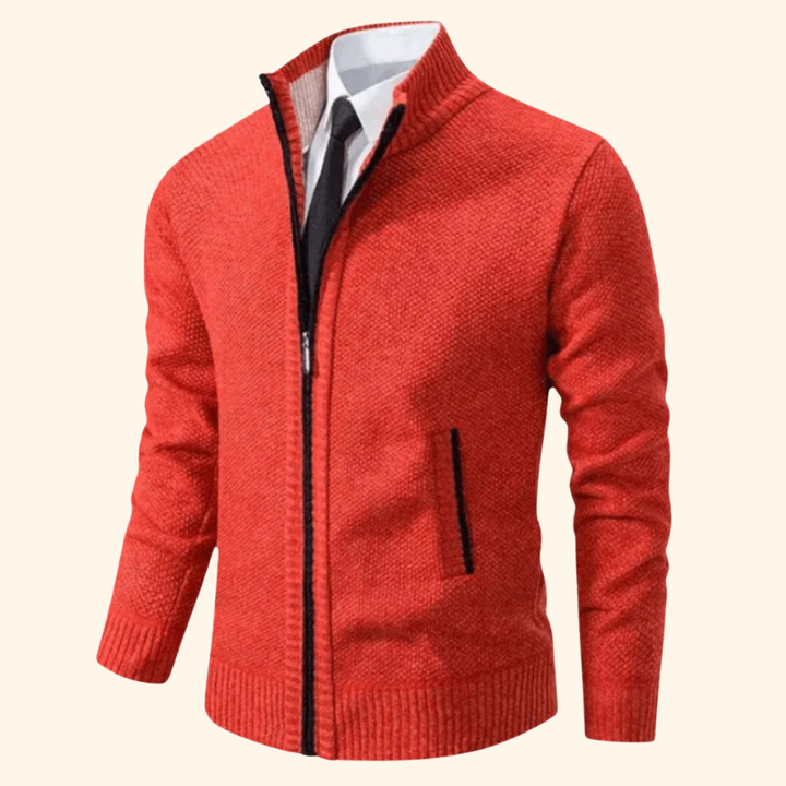 Daniel - Premium slim-fit knitted cardigan