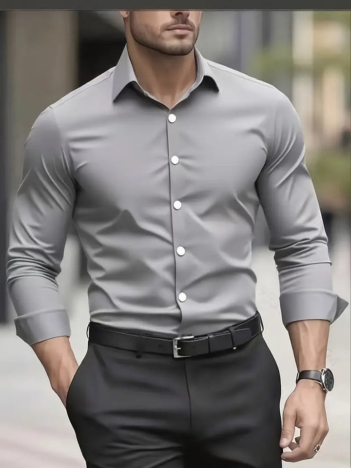 Oscar - Breathable long-sleeve shirt