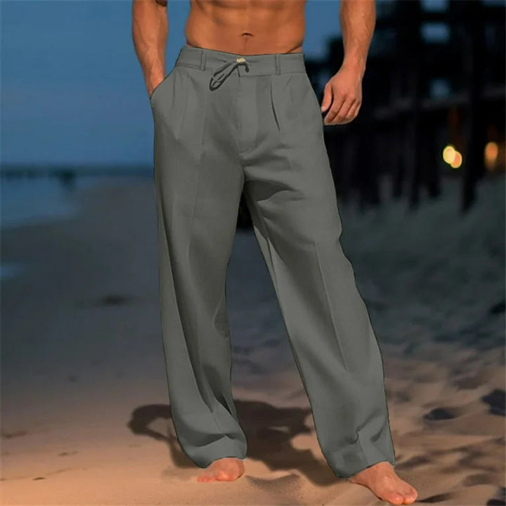 Andrew - Wide-leg straight pants