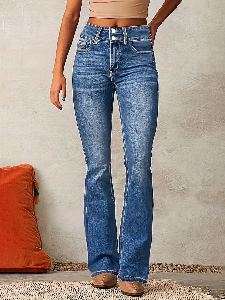 Juliet - High-waisted flare jeans