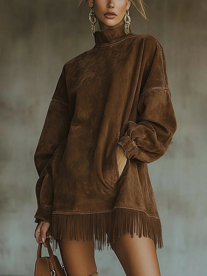 Winona - Boho Chic Fringe Dress