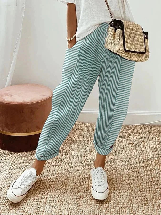 Freya - Striped Pants