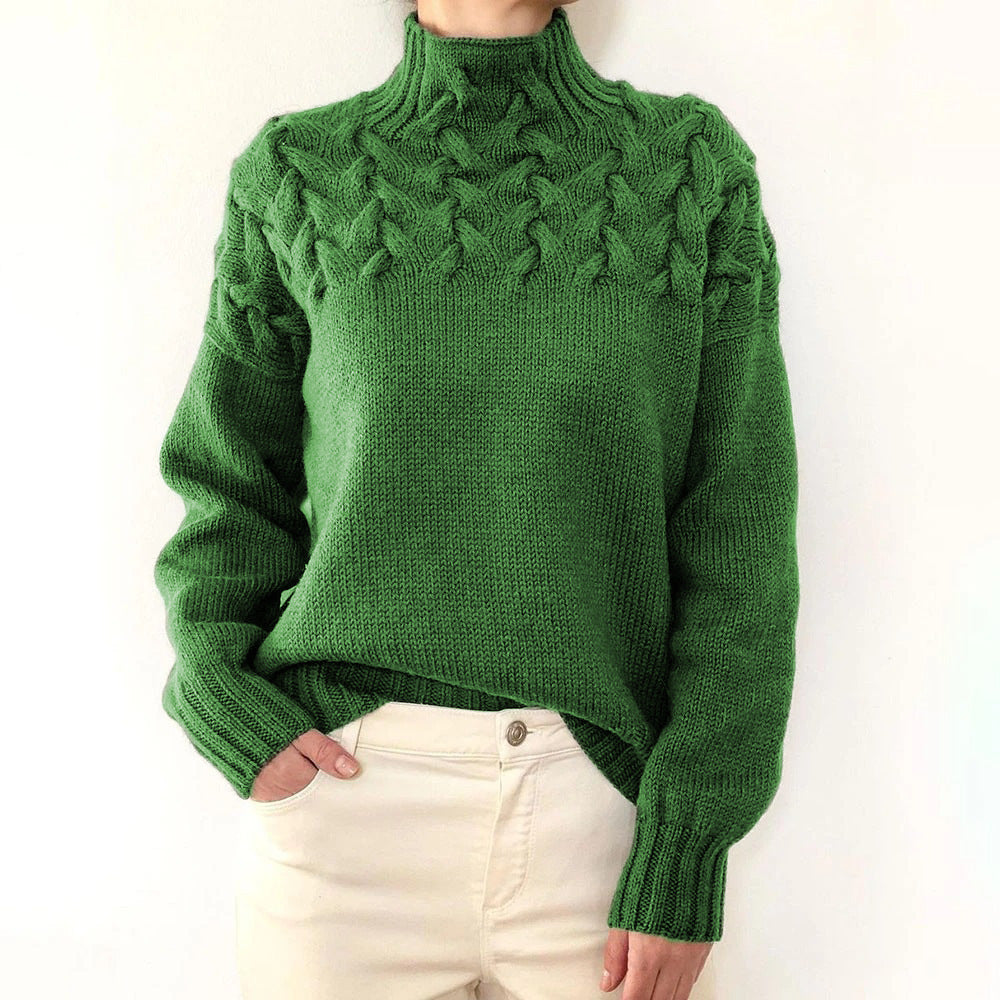 Storm - Cozy Turtleneck Knit Sweater