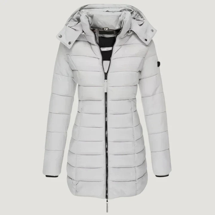 Imogen - Quilted winter jacket with hood