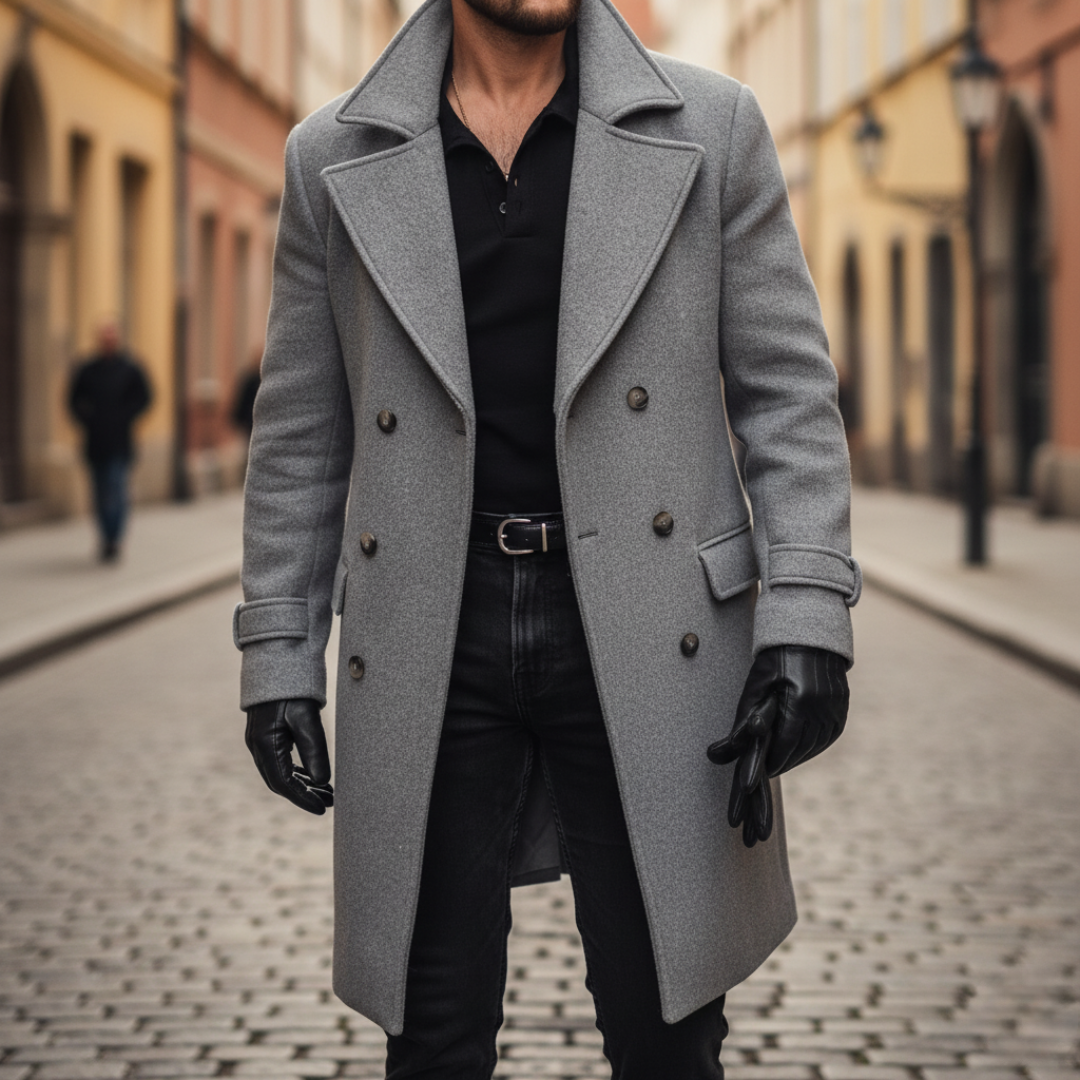 Morris - Double-Breasted Winter Wool Coat