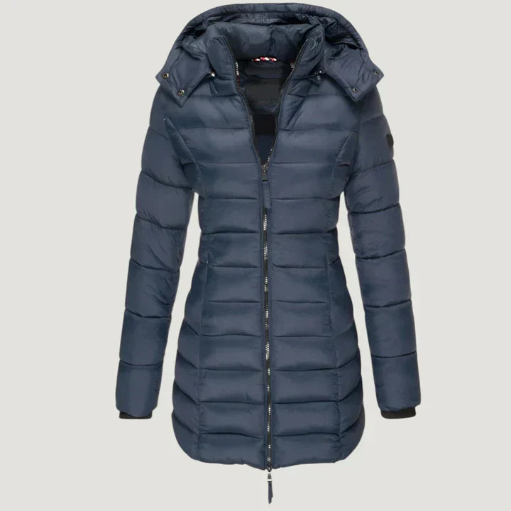 Imogen - Quilted winter jacket with hood
