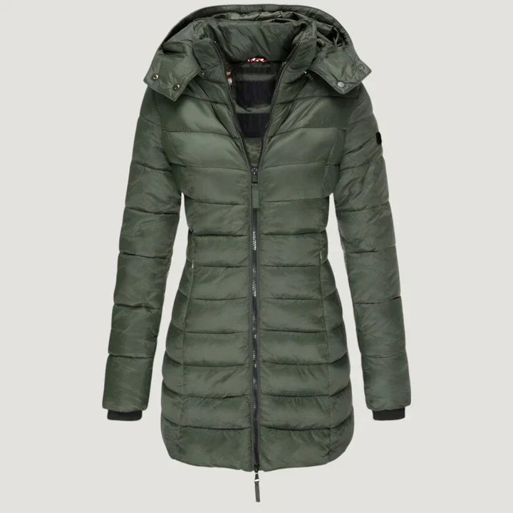 Imogen - Quilted winter jacket with hood