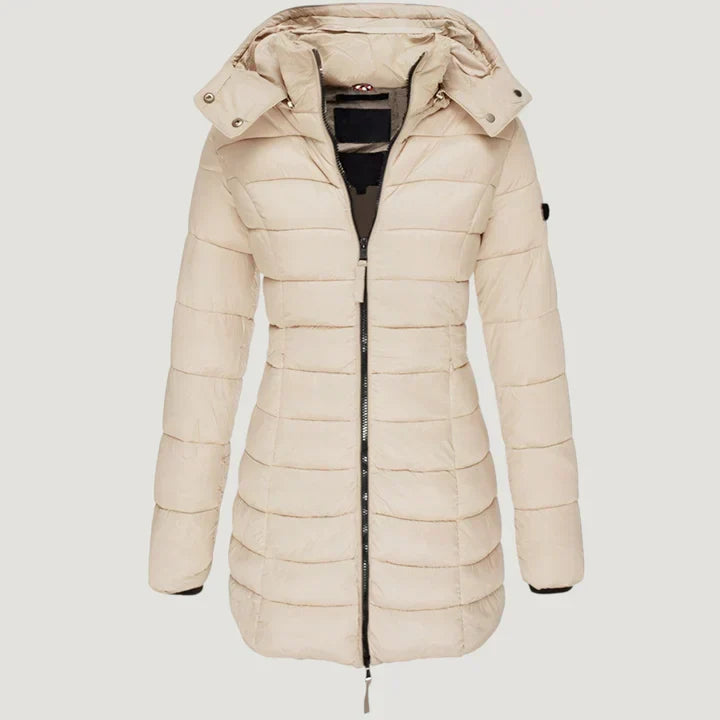 Imogen - Quilted winter jacket with hood
